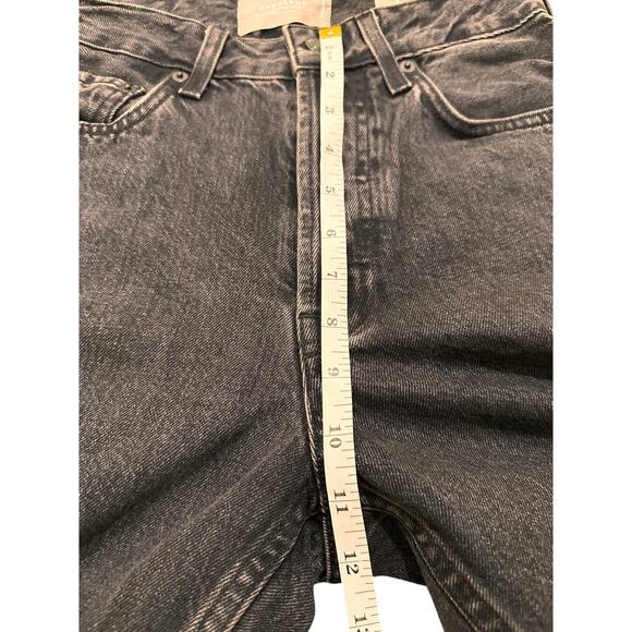 Everlane Organic High Rise The Curvy 90s Cheeky Straight Jean Washed Black, 27 - Picture 6 of 12